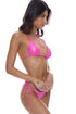 Luli Fama Luminous Seamless Ruched Back Brazilian Tie Side Bottom